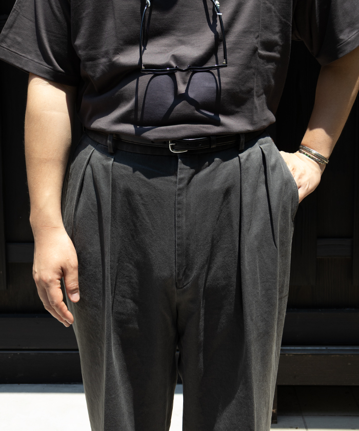 2025AW กางเกงยีนส์ Chino Fade สีใหม่มาถึงแล้ว