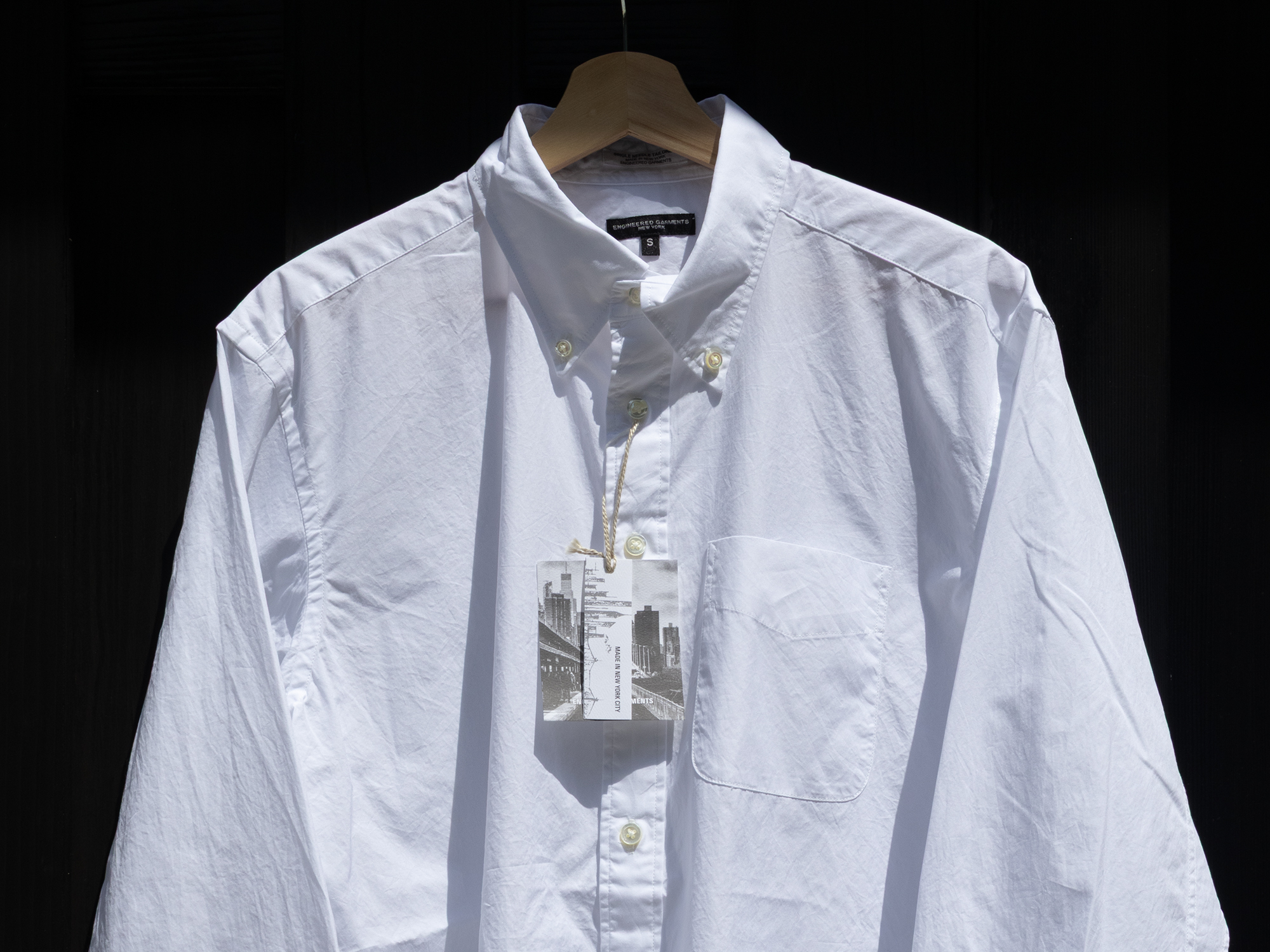 เสื้อเชิ้ตติดกระดุม ENGINEERED GARMENTS ผลิตในสหรัฐอเมริกา