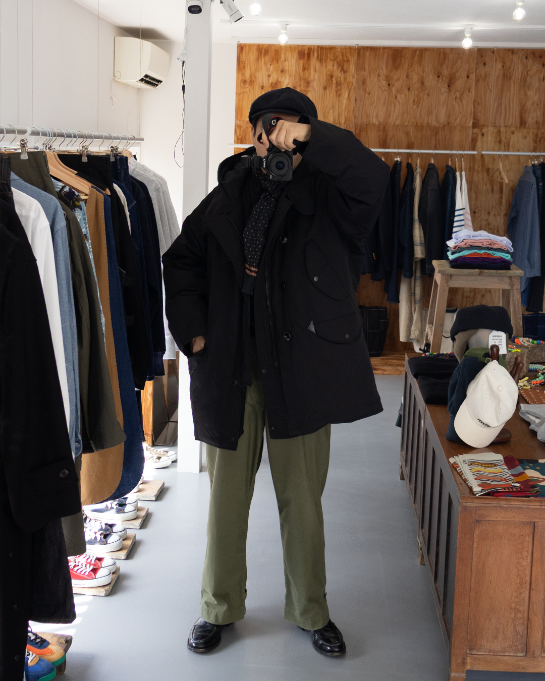 HERILL rabbit parka, CWU8/P.