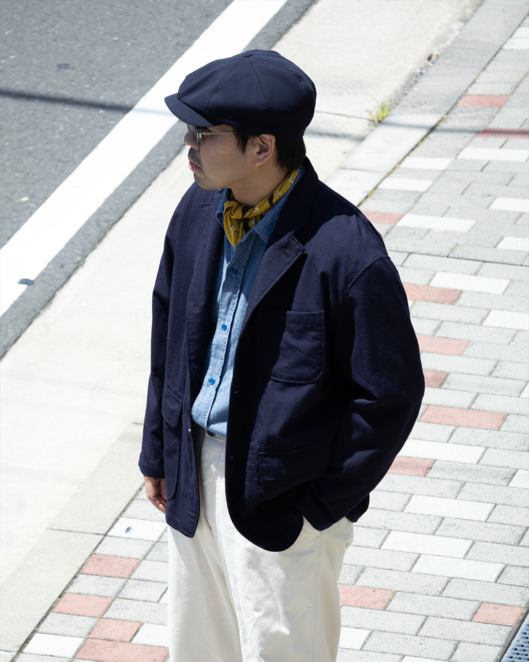 เสื้อแจ็คเก็ต Reuter จาก Engineered Garments ชิ้นแรกจากคอลเล็กชั่นฤดูใบไม้ร่วง/ฤดูหนาว 2026