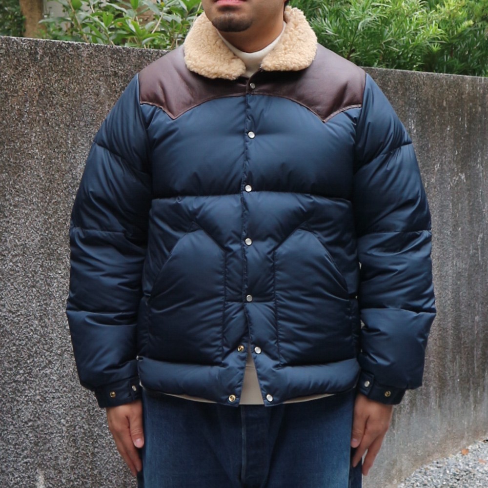 落基山羽毛床 CHRISTY JACKET KAMAKURA EXCLUSIVE NAVY